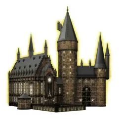 Ravensburger : 3D - Harry Potter, Hogwarts Castle - The Great Hall, Night Edition (643)