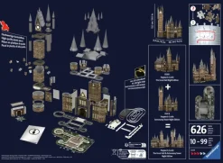 Ravensburger : 3D - Harry Potter, Hogwarts Castle - Astronomy Tower, Night Edition (626)