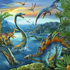 Ravensburger : Dinosaur Facination (3 x 49)