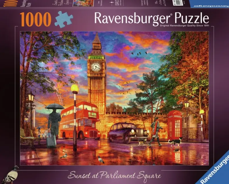 Ravensburger : Dominic Davison - Sunset at Parliament Square, London (1000)