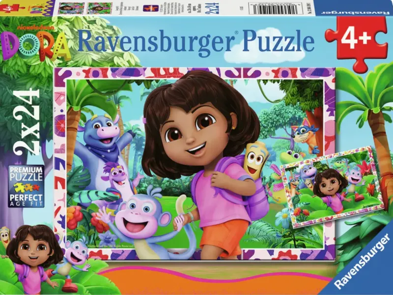 Ravensburger : Dora - Let's Go! (2 x 24)
