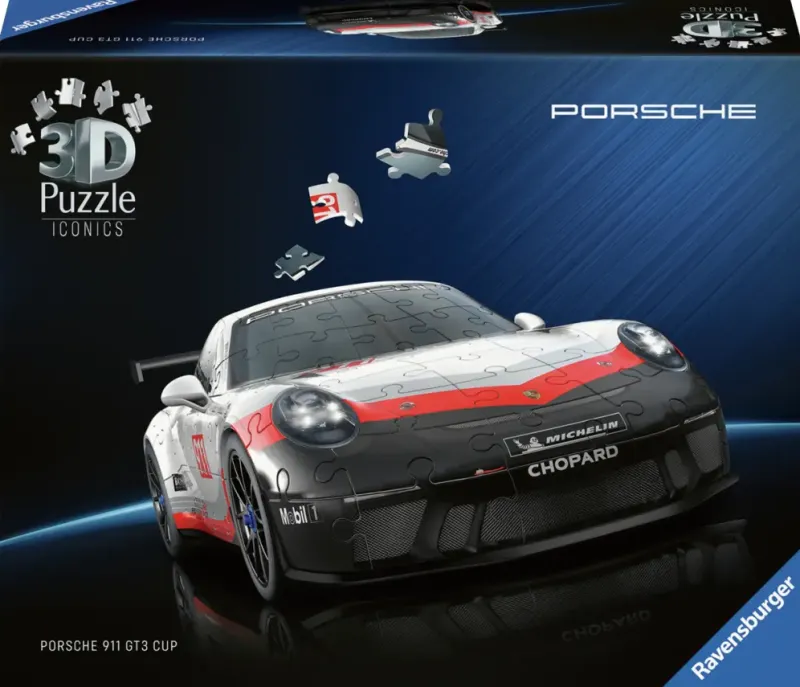Ravensburger : 3D - Porsche 911 GT3 Cup (154)