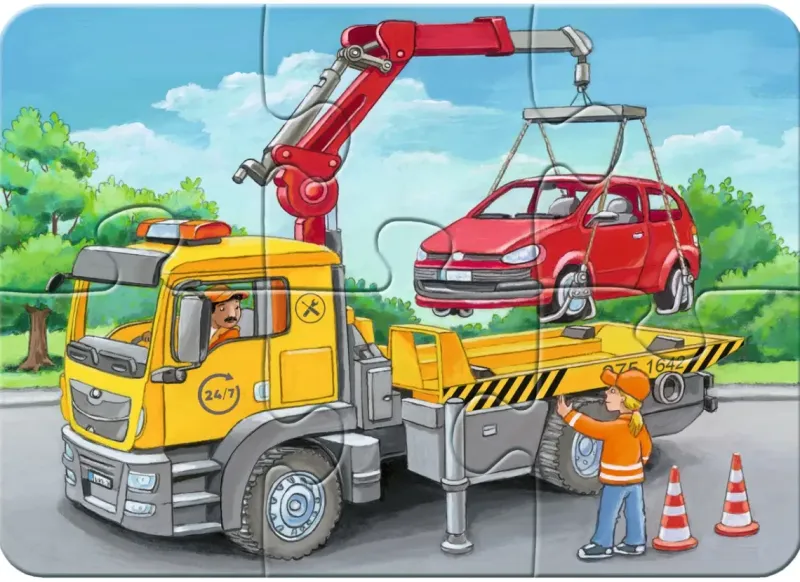 Ravensburger : Emergency Vehicles (2, 4, 6, 8)