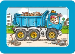 Ravensburger : Excavator, Tractor and Dump Truck (3 x 6)