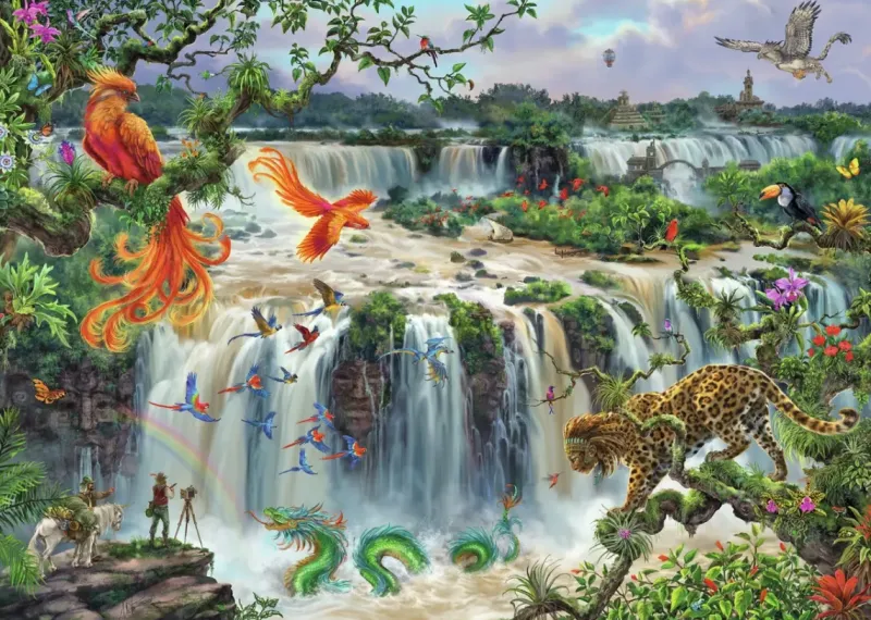 Ravensburger : Fantasitic Waterfall of Iguazu (1000)