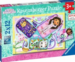 Ravensburger : Gabbys Dollhouse - Magical Sleepover (2 x 12)