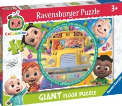 Ravensburger : Golvpussel - Cocomelon, The Wheels on the Bus (24)