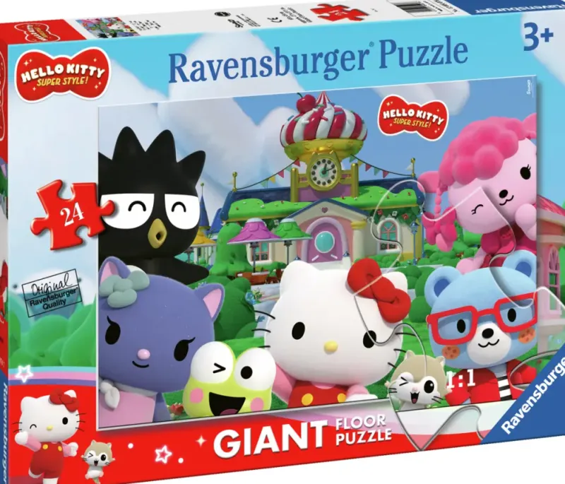 Ravensburger : Golvpussel - Hello Kitty, Fun in Cherry Town (24)