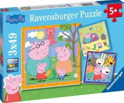 Ravensburger : Greta Gris - Peppa's Family and Friends (3 x 49)