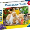 Ravensburger : Guinea Pigs & Bunnies (2 x 12)