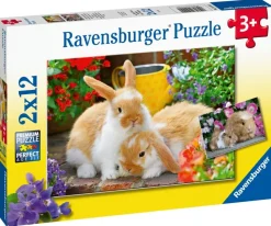 Ravensburger : Guinea Pigs & Bunnies (2 x 12)