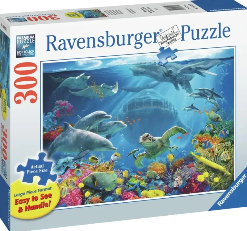 Ravensburger : Life Underwater - XL, Large Pieces (300)