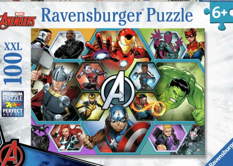 Ravensburger : Marvel Avengers - Earth's Mightiest Heroes (100)