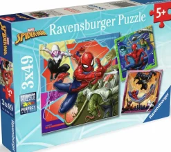 Ravensburger : Marvel - Spider-Man, It's Web-Slinging Time! (3 x 49)