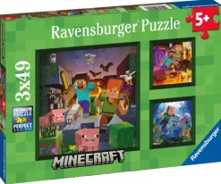 Ravensburger : Minecraft Biomes (3 x 49)