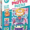 Ravensburger : Mix & Match - Build Your Robots! (3 x 24)