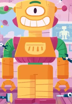 Ravensburger : Mix & Match - Build Your Robots! (3 x 24)