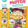 Ravensburger : Mix & Match - Colorful Clothes (3 x 24)
