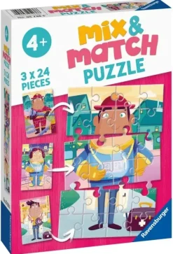 Ravensburger : Mix & Match - Job Swap (3 x 24)