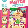 Ravensburger : Mix & Match - My Farm Friends (3 x 24)
