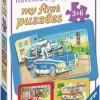 Ravensburger : My First Color Puzzles - Animals at Work (3 x 6)