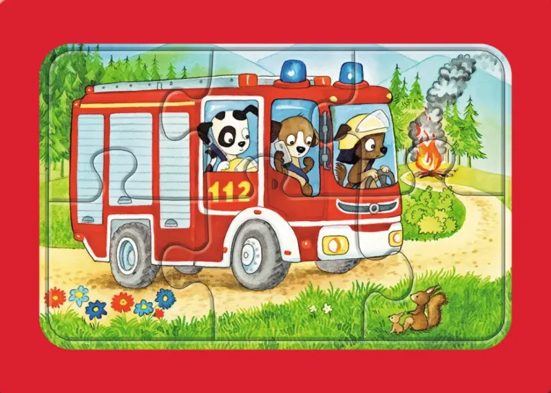 Ravensburger : My First Color Puzzles - Animals at Work (3 x 6)