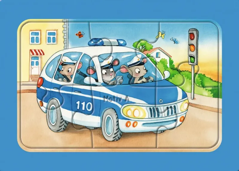 Ravensburger : My First Color Puzzles - Animals at Work (3 x 6)