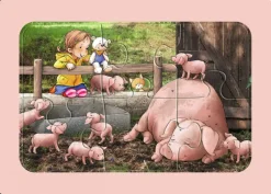 Ravensburger : My First Color Puzzles - Lotta on the Farm (3 x 6)