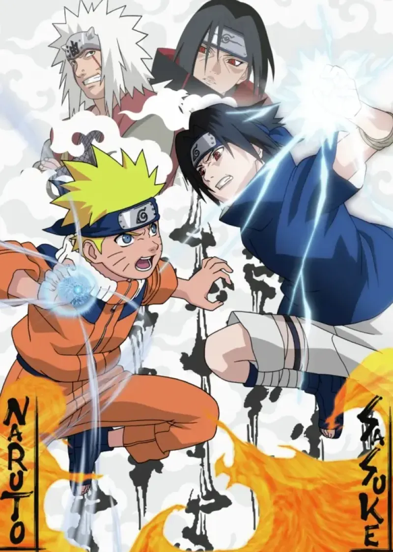 Ravensburger : Naruto vs. Sasuke (1000)