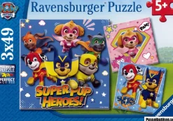 Ravensburger : Paw Patrol - Super Pups Power! (3 x 49)