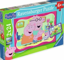 Ravensburger : Peppa Pig (Greta Gris) - New Adventures! (2 x 24)