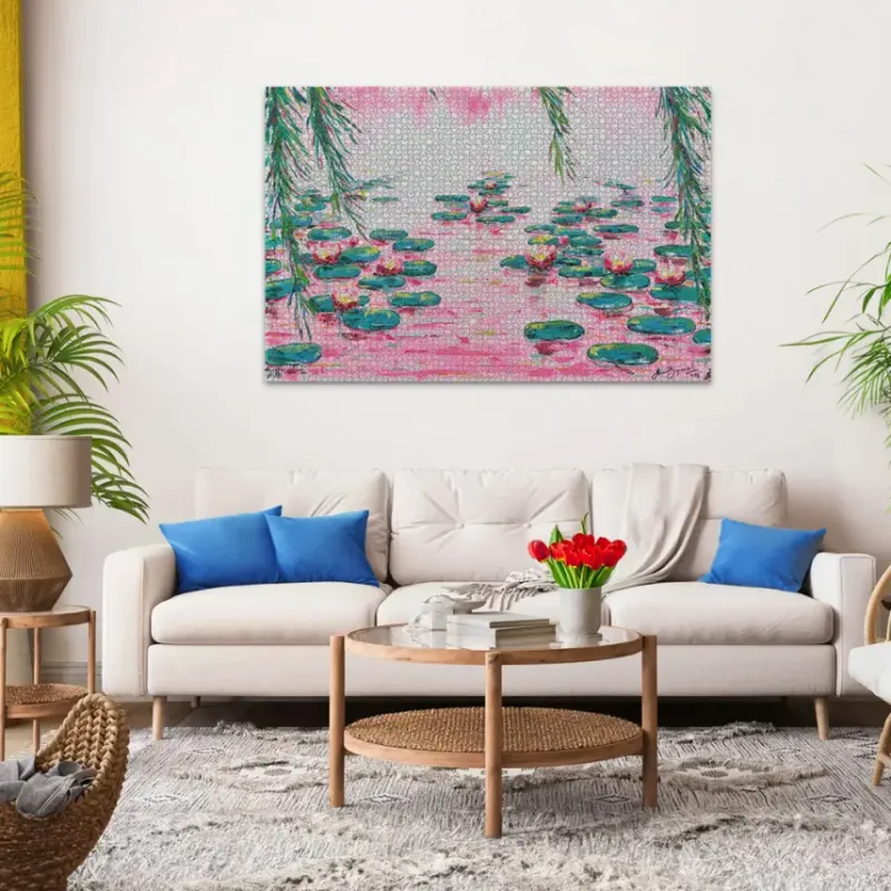 Ravensburger : Pink Water Lilies (4000)