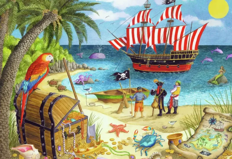 Ravensburger : Pirates and Mermaids (2 x 24)