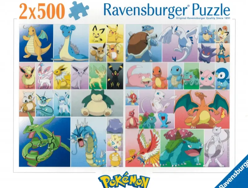 Ravensburger : Pokemon Collection (2 x 500)