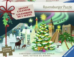 Ravensburger : Pusselkalender - Christmas Around the World (24 x 54)