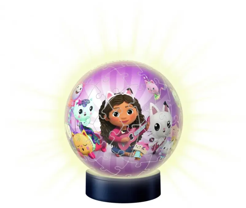 Ravensburger : Puzzle Ball - Gabby's Doll House Night Light (74)