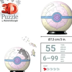 Ravensburger : Puzzle Ball - Pokemon, Heal Ball (54)