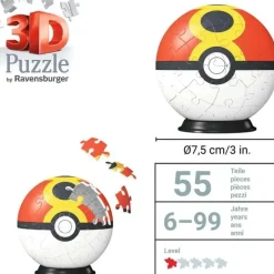 Ravensburger : Puzzle Ball - Pokemon, Repeat Ball (54)