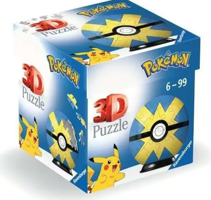Ravensburger : Puzzle Ball - Pokemon, Quick Ball (54)