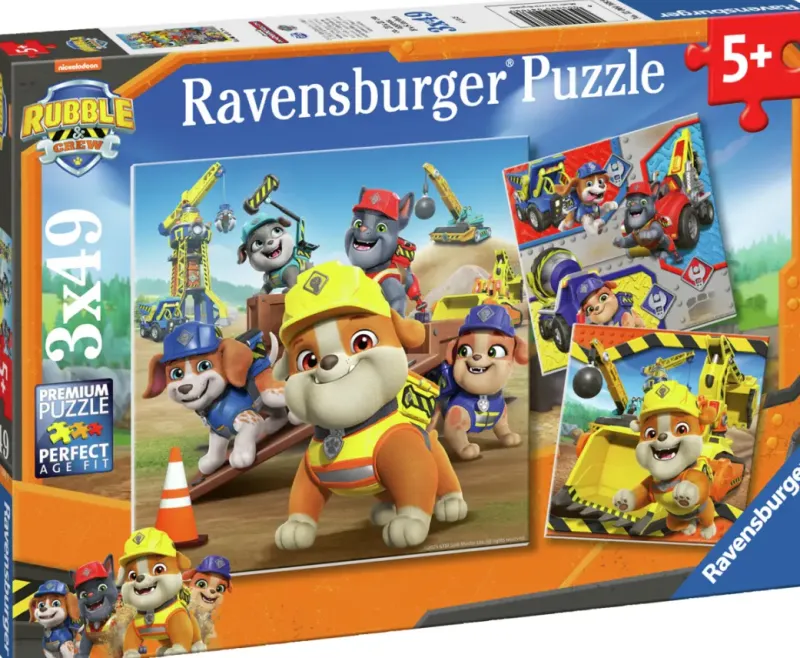 Ravensburger : Rubble & Crew - Work Vehicles (3 x 49)
