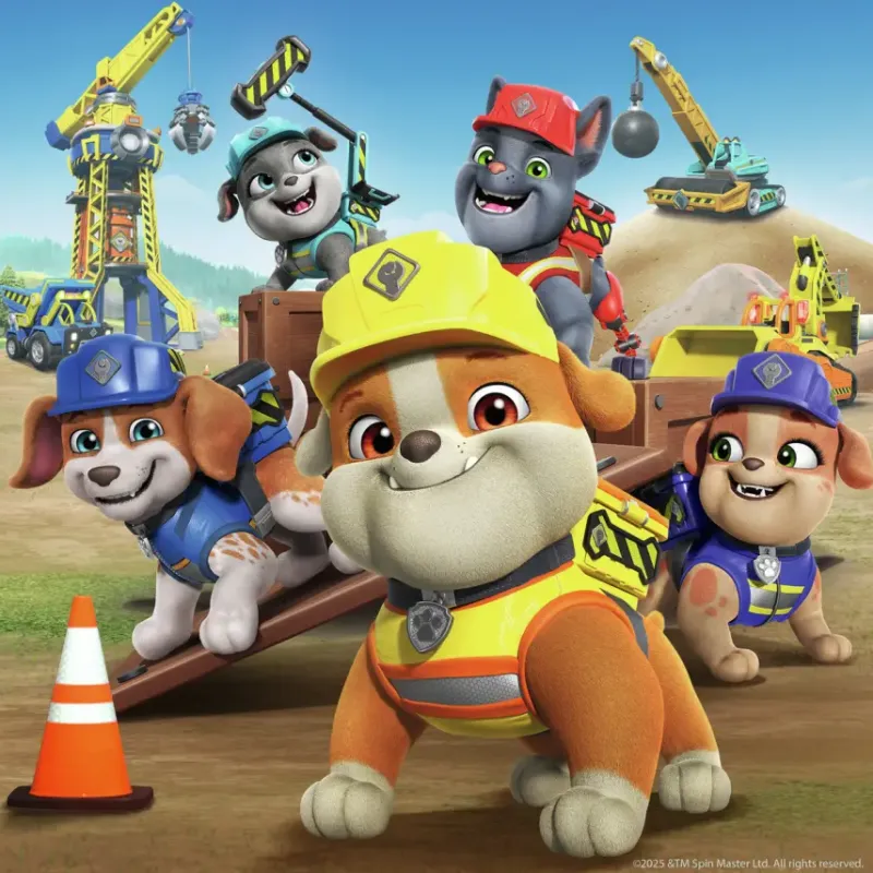 Ravensburger : Rubble & Crew - Work Vehicles (3 x 49)
