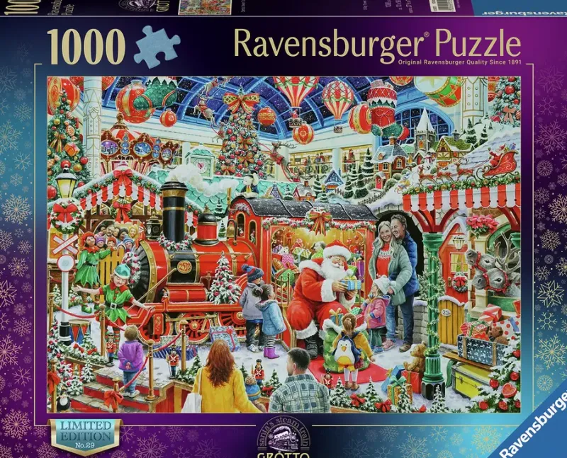 Ravensburger : Santa's Steam Train Grotto (1000)