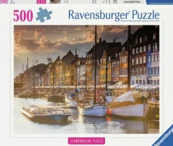 Ravensburger : Scandinavian Places - Sunset in Copenhagen (500)