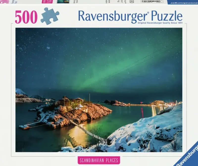 Ravensburger : Scandinavian Places - Northern Lights in Tromsö, Norway (500)