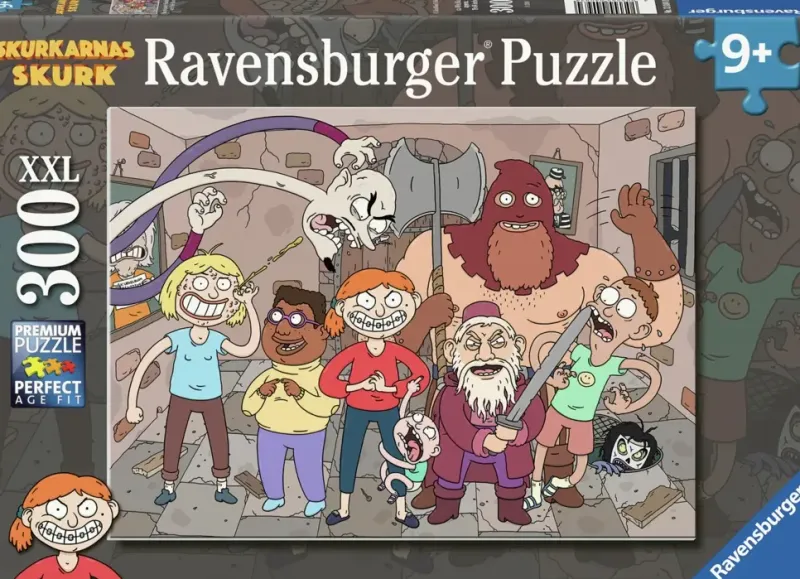 Ravensburger : Skurkarnas Skurk - Skurkigaste Skurkarna och Pelle Buster (300)