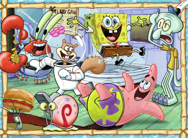 Ravensburger : Spongebob Squarepants - New Adventures in Bikini Bottom (200)
