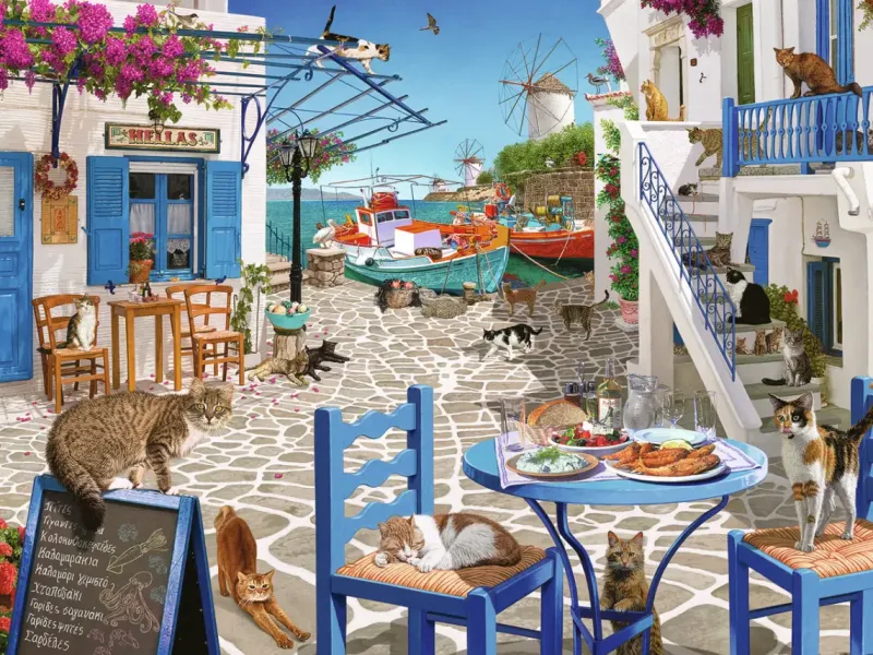 Ravensburger : Steve Read - Cats of Mykonos (1500)