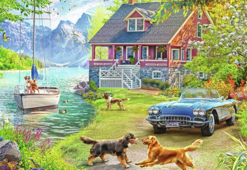 Ravensburger : Summer Lake House (200)