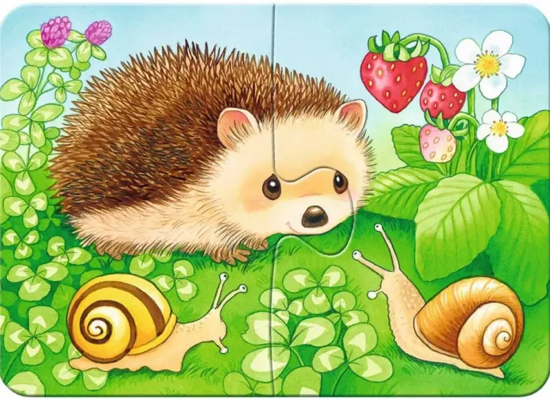 Ravensburger : Sweet Garden Residents (2, 4, 6, 8)