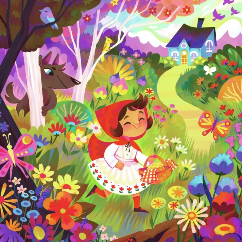 Ravensburger : Tales Around the World - Little Red Riding Hood (64)